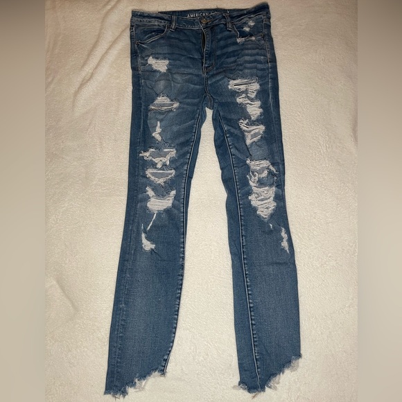 American Eagle Outfitters Denim - American Eagle Ripped High Rise Jeggings